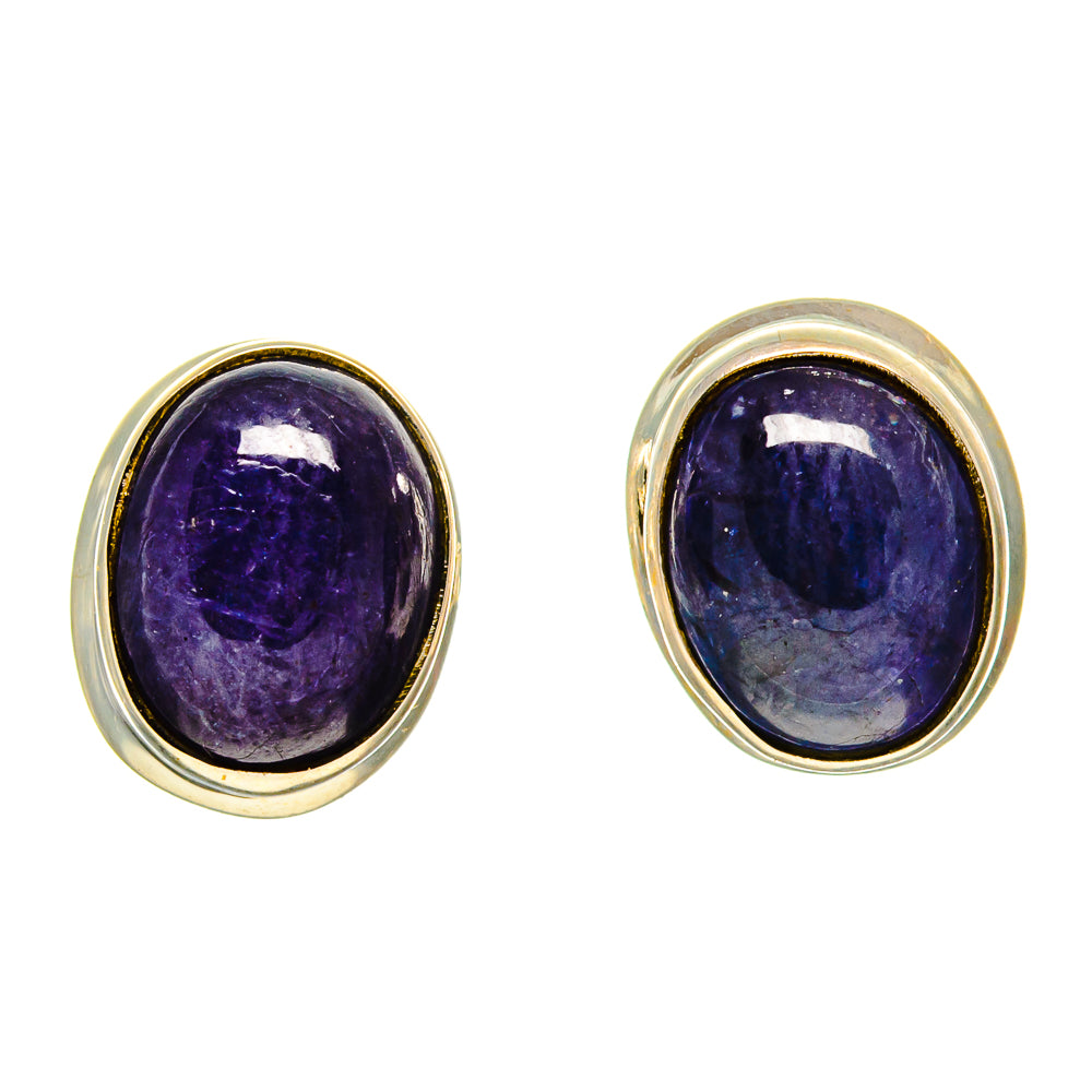 Tanzanite Earrings handcrafted by Anasilvercos - EARR416289