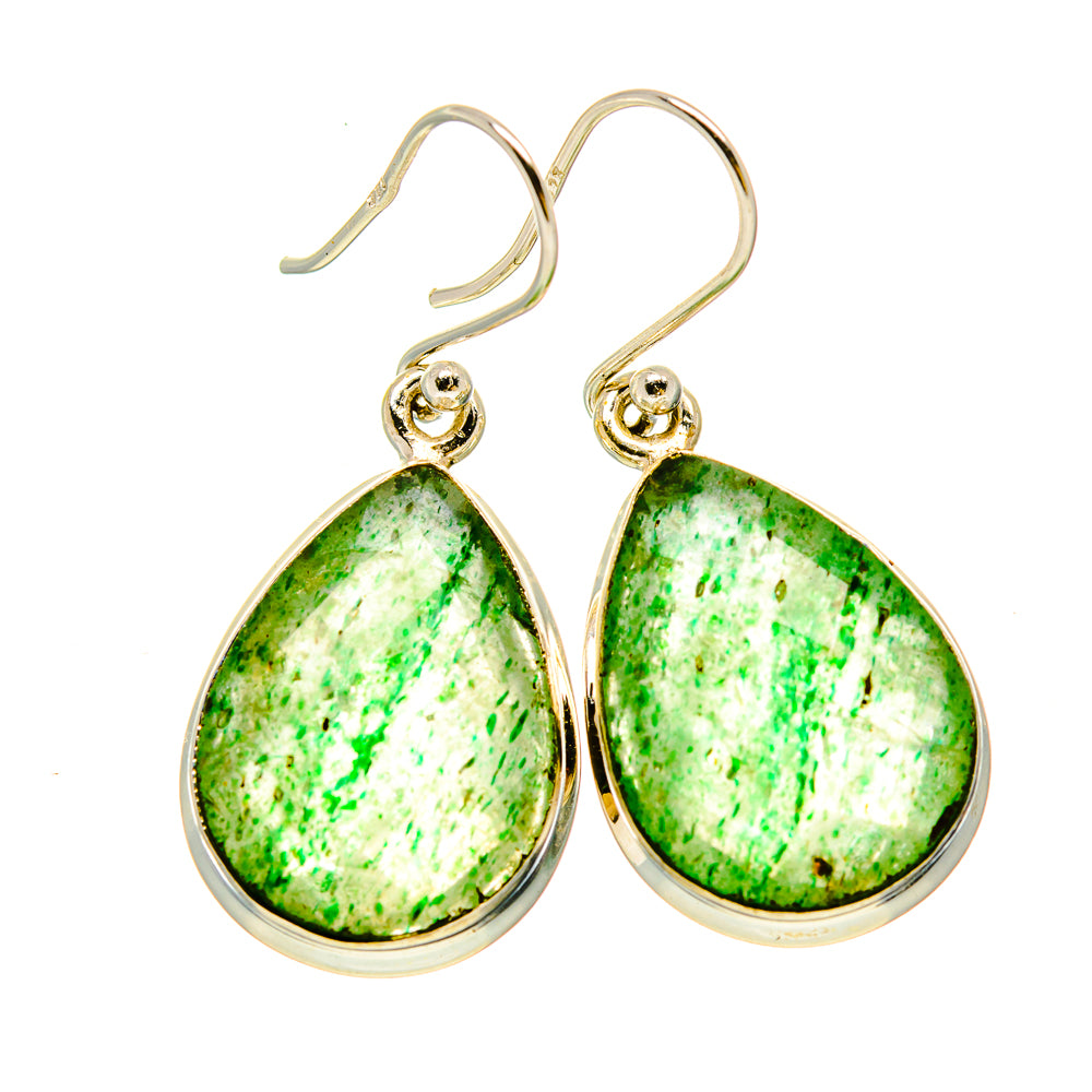 Emerald Earrings handcrafted by Anasilvercos - EARR416334