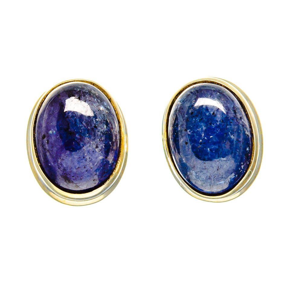 Tanzanite Earrings handcrafted by Anasilvercos - EARR416367