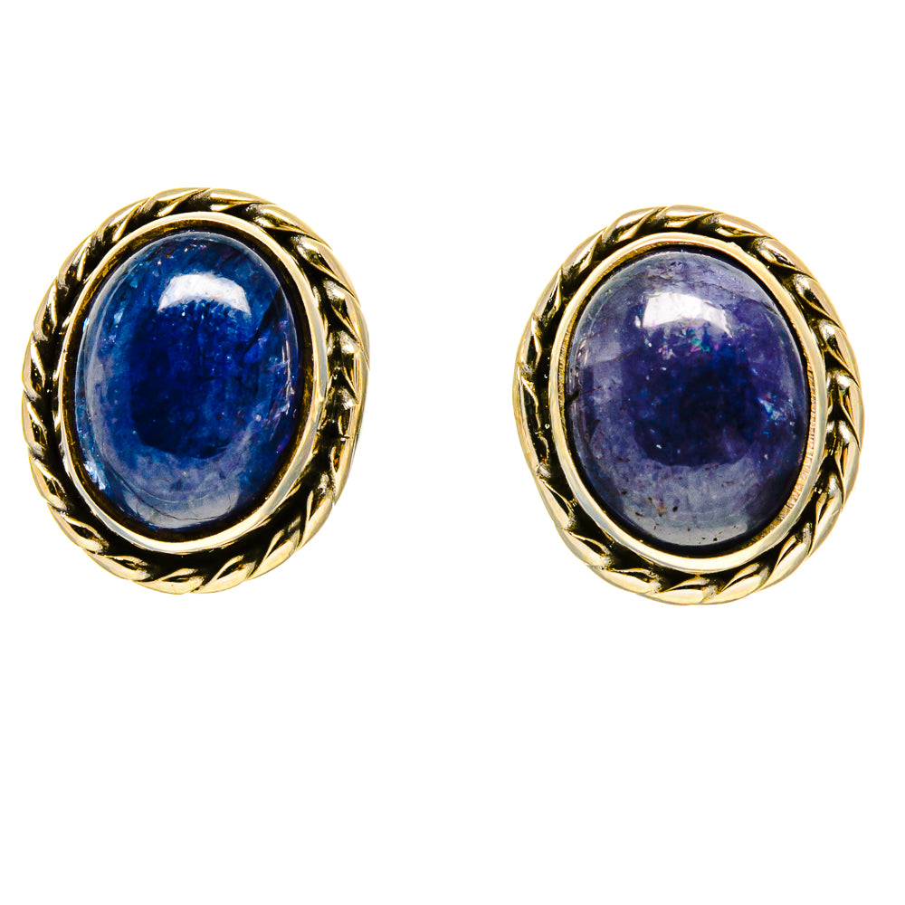 Tanzanite Earrings handcrafted by Anasilvercos - EARR416370