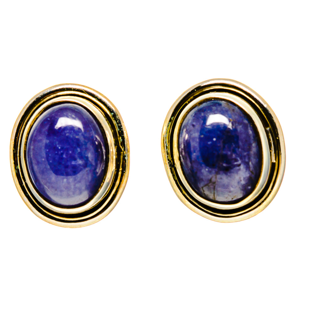 Tanzanite Earrings handcrafted by Anasilvercos - EARR416372