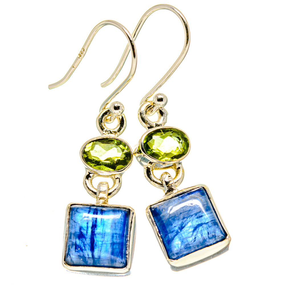 Kyanite Earrings handcrafted by Anasilvercos - EARR416393