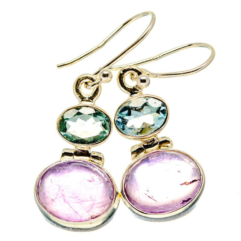 Amethyst Earrings handcrafted by Anasilvercos - EARR416401
