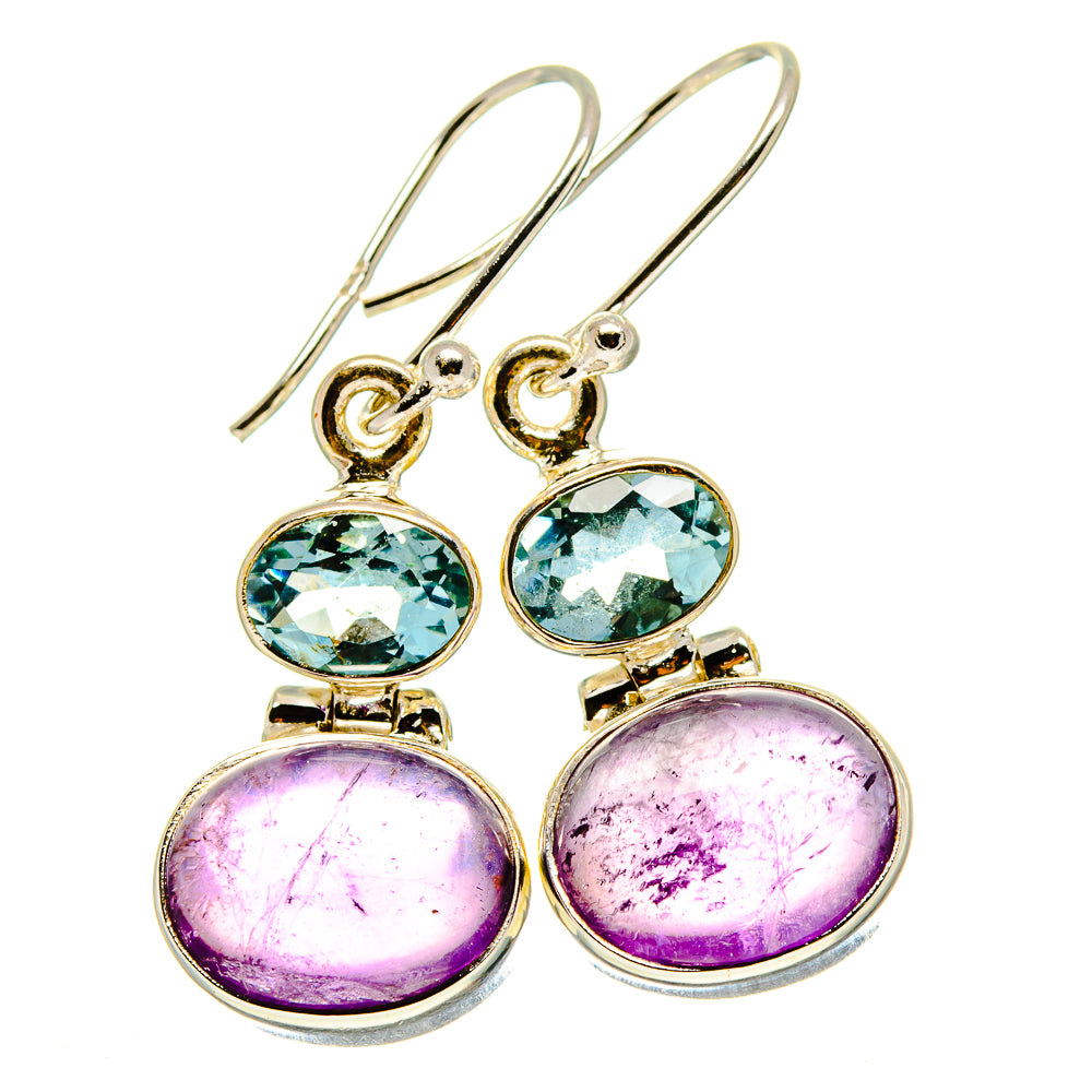 Amethyst Earrings handcrafted by Anasilvercos - EARR416405