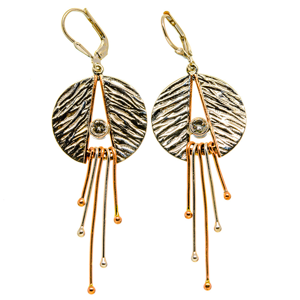 White Quartz Earrings handcrafted by Anasilvercos - EARR416489