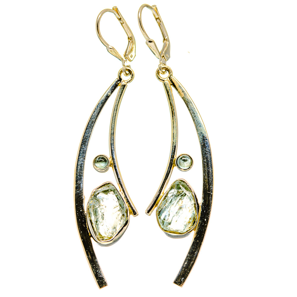Aquamarine Earrings handcrafted by Anasilvercos - EARR416491