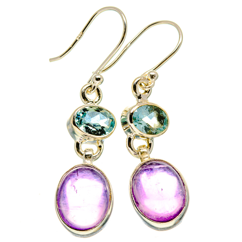 Amethyst Earrings handcrafted by Anasilvercos - EARR416498