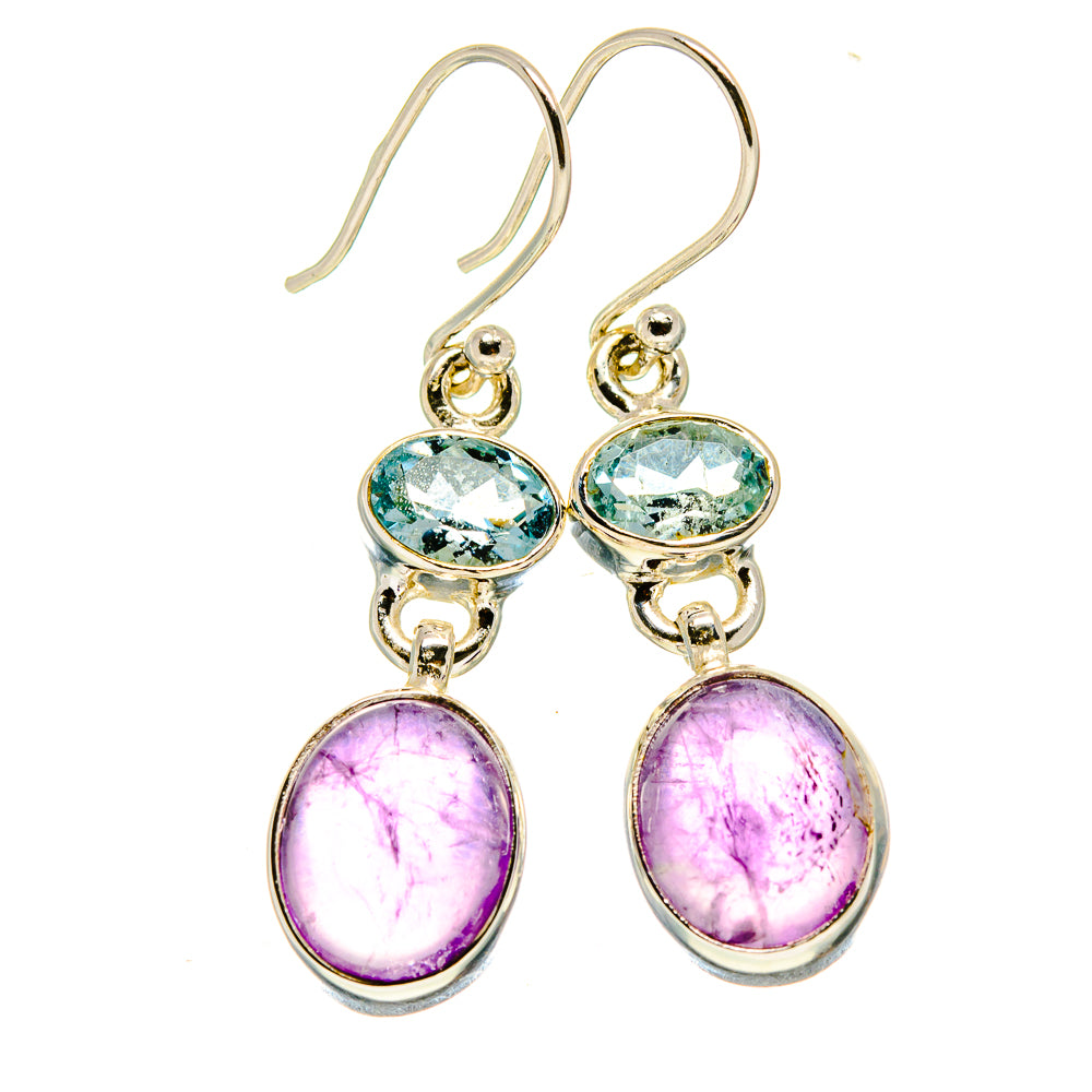 Amethyst Earrings handcrafted by Anasilvercos - EARR416505