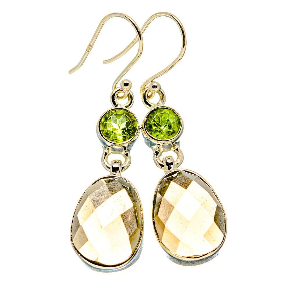 Smoky Quartz Earrings handcrafted by Anasilvercos - EARR416526