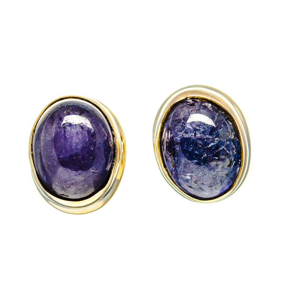 Tanzanite Earrings handcrafted by Anasilvercos - EARR416542