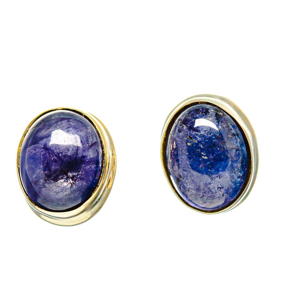Tanzanite Earrings handcrafted by Anasilvercos - EARR416548