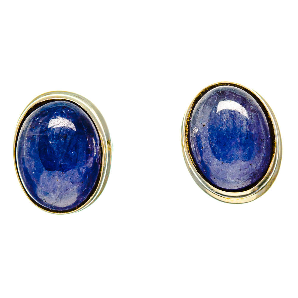 Tanzanite Earrings handcrafted by Anasilvercos - EARR416557