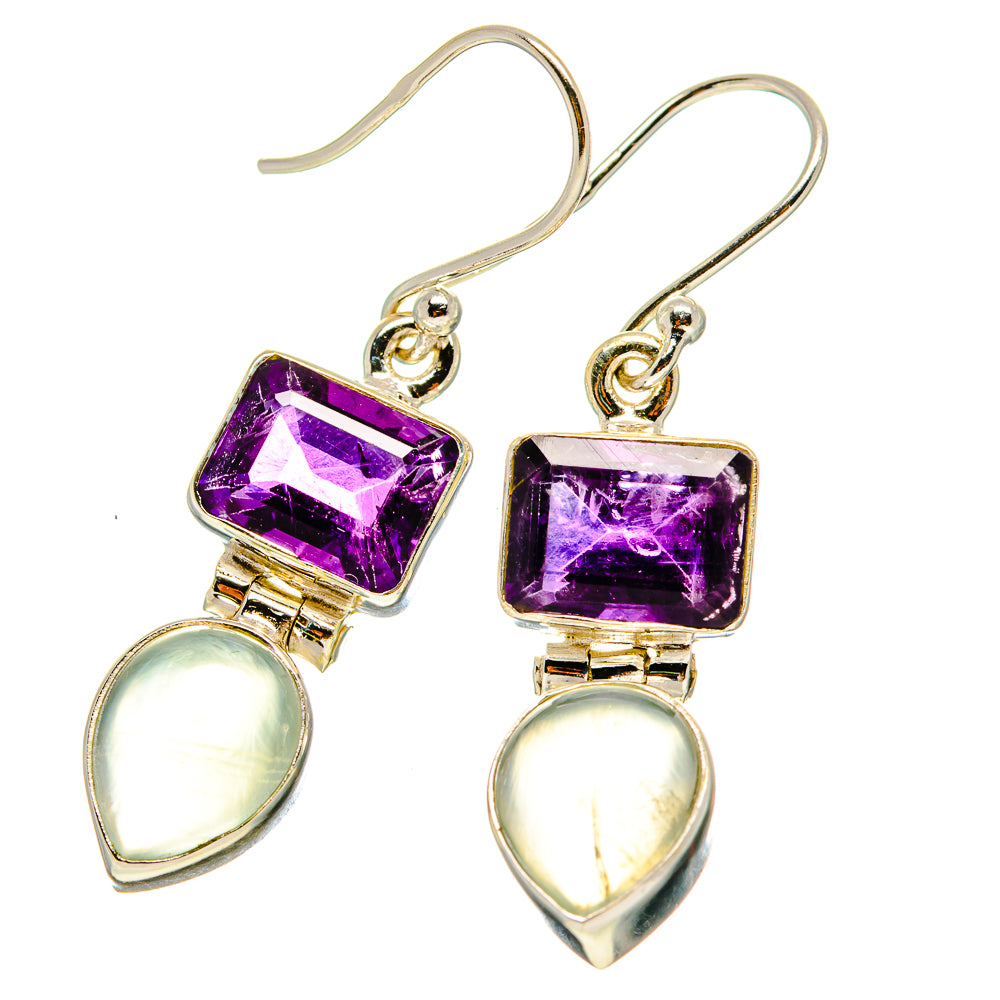 Prehnite Earrings handcrafted by Anasilvercos - EARR416596