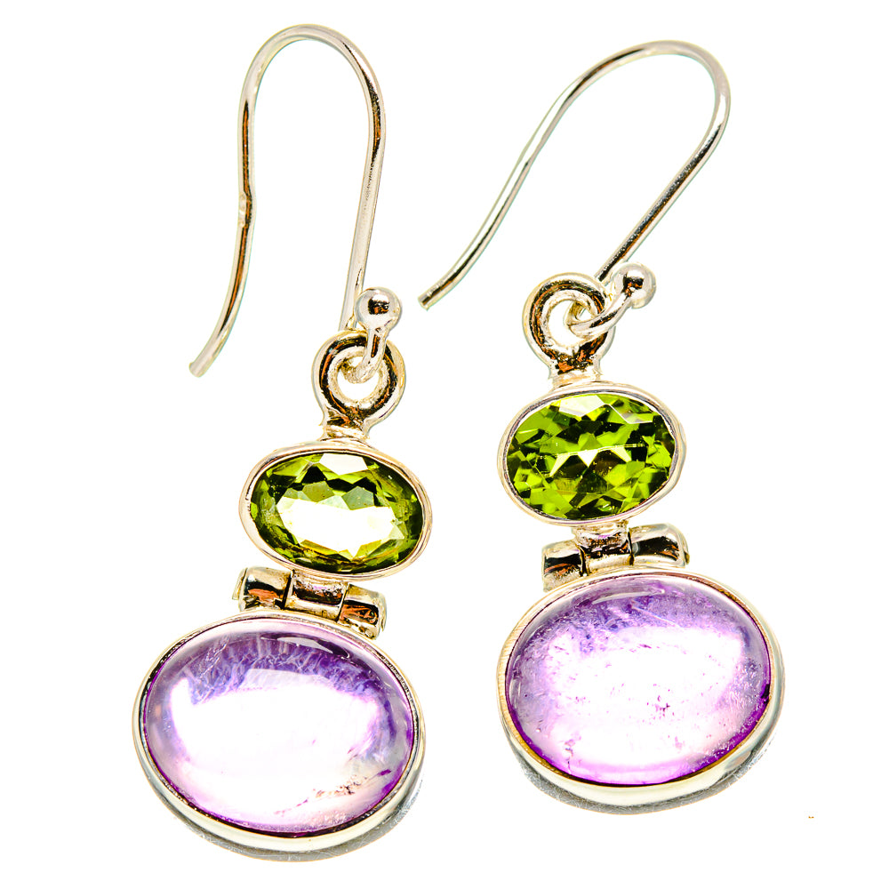 Amethyst Earrings handcrafted by Anasilvercos - EARR416632