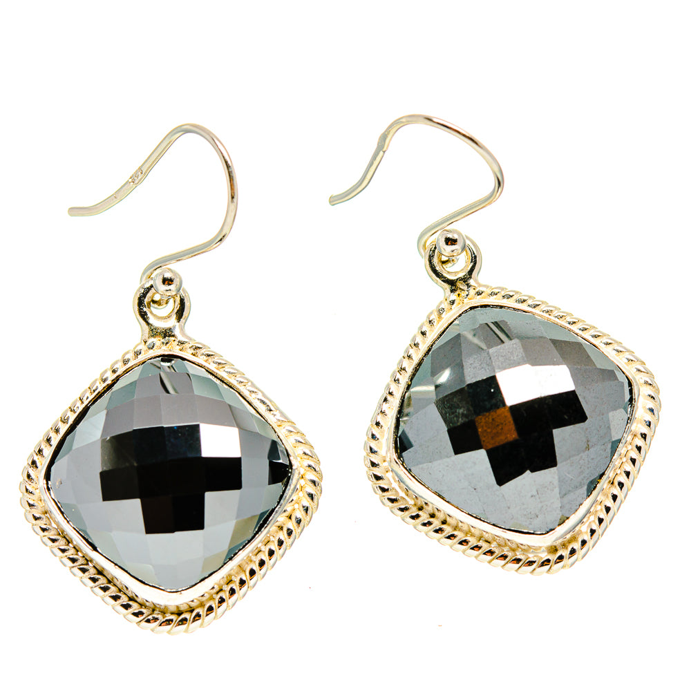 Hematite Earrings handcrafted by Anasilvercos - EARR416637