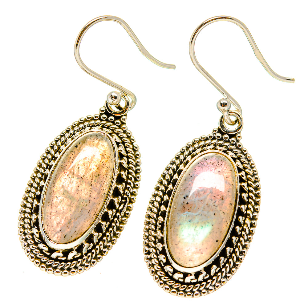 Labradorite Earrings handcrafted by Anasilvercos - EARR416656