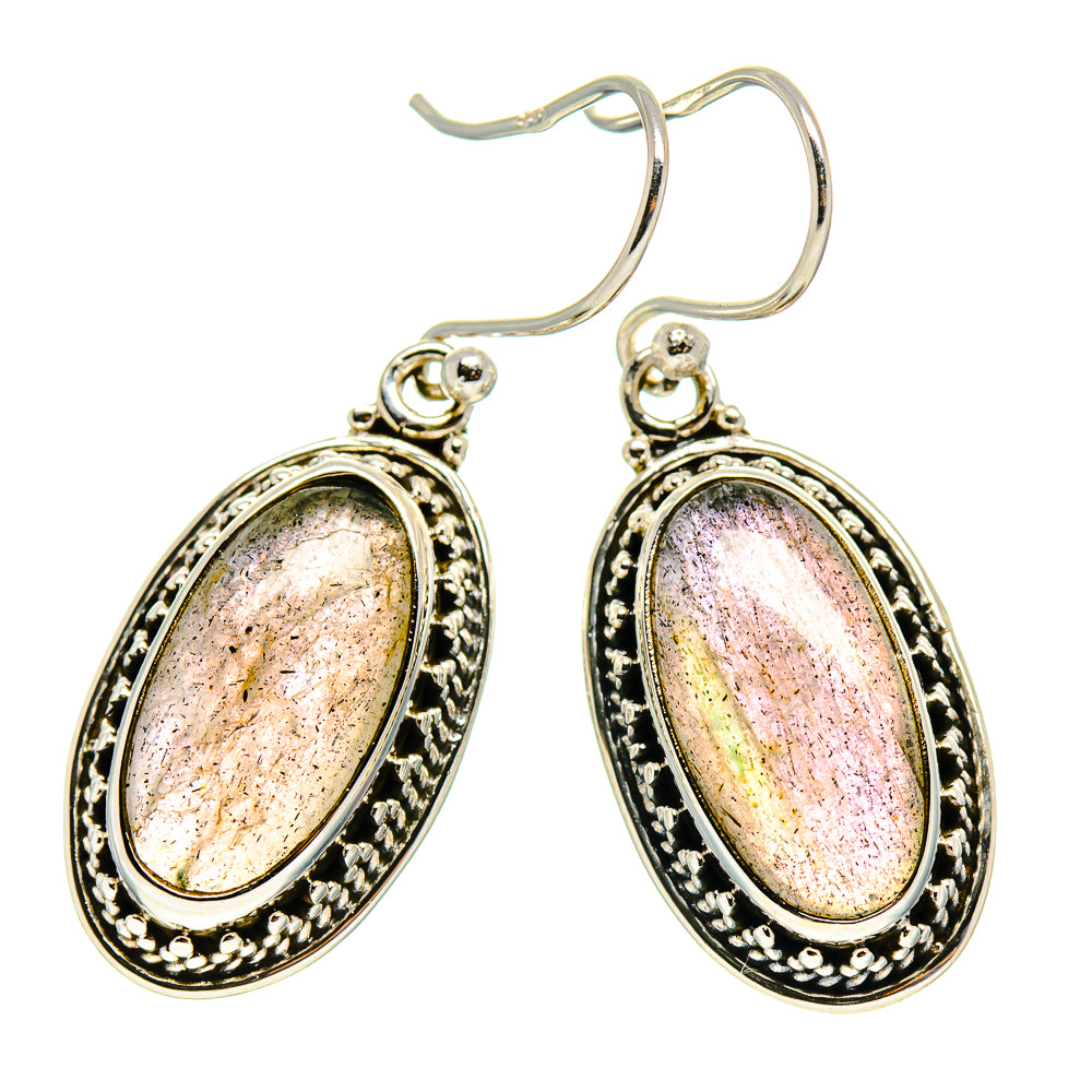 Labradorite Earrings handcrafted by Anasilvercos - EARR416680