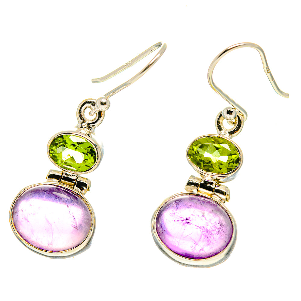 Amethyst Earrings handcrafted by Anasilvercos - EARR416729