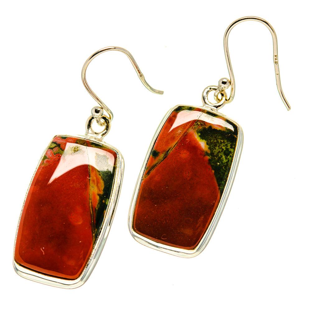 Ocean Jasper Earrings handcrafted by Anasilvercos - EARR416731