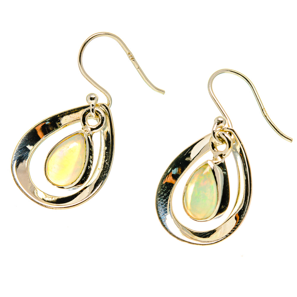 Ethiopian Opal Earrings handcrafted by Anasilvercos - EARR416770