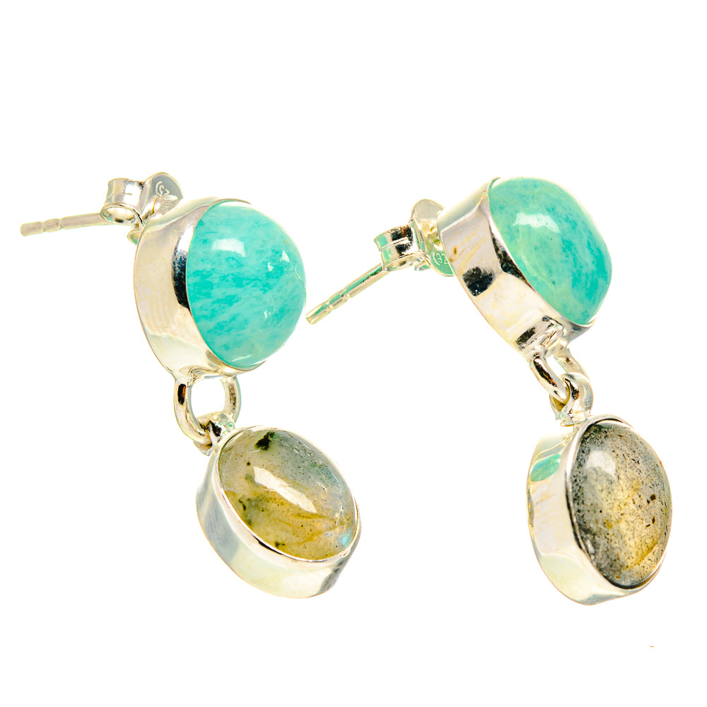 Labradorite Earrings handcrafted by Anasilvercos - EARR416790