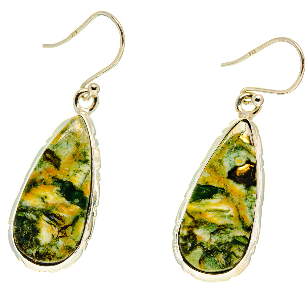 Rainforest Opal Earrings handcrafted by Anasilvercos - EARR416794