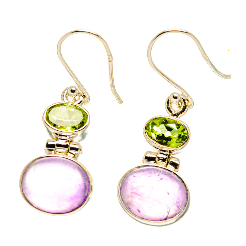 Amethyst Earrings handcrafted by Anasilvercos - EARR416871