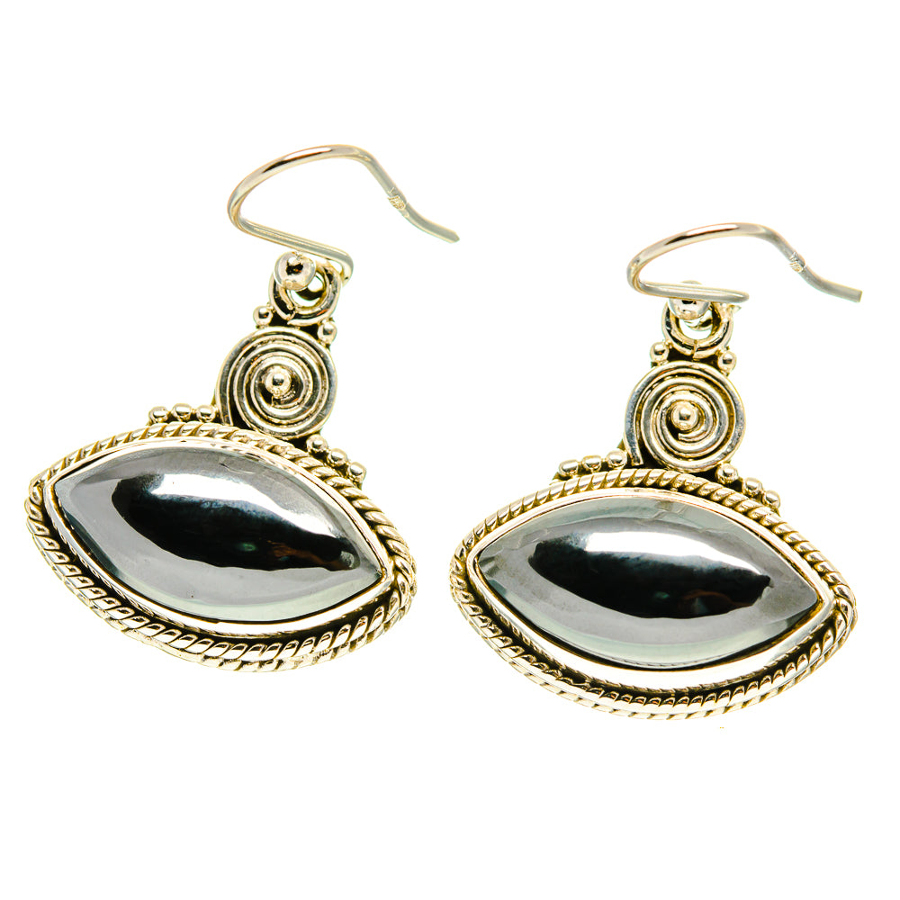 Hematite Earrings handcrafted by Anasilvercos - EARR416884
