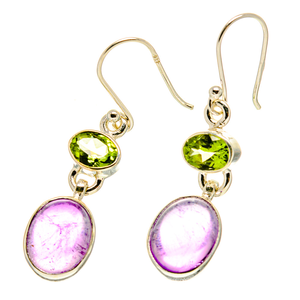 Amethyst Earrings handcrafted by Anasilvercos - EARR416888