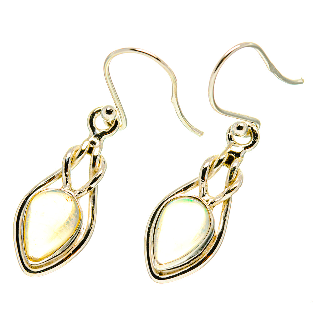 Ethiopian Opal Earrings handcrafted by Anasilvercos - EARR416917