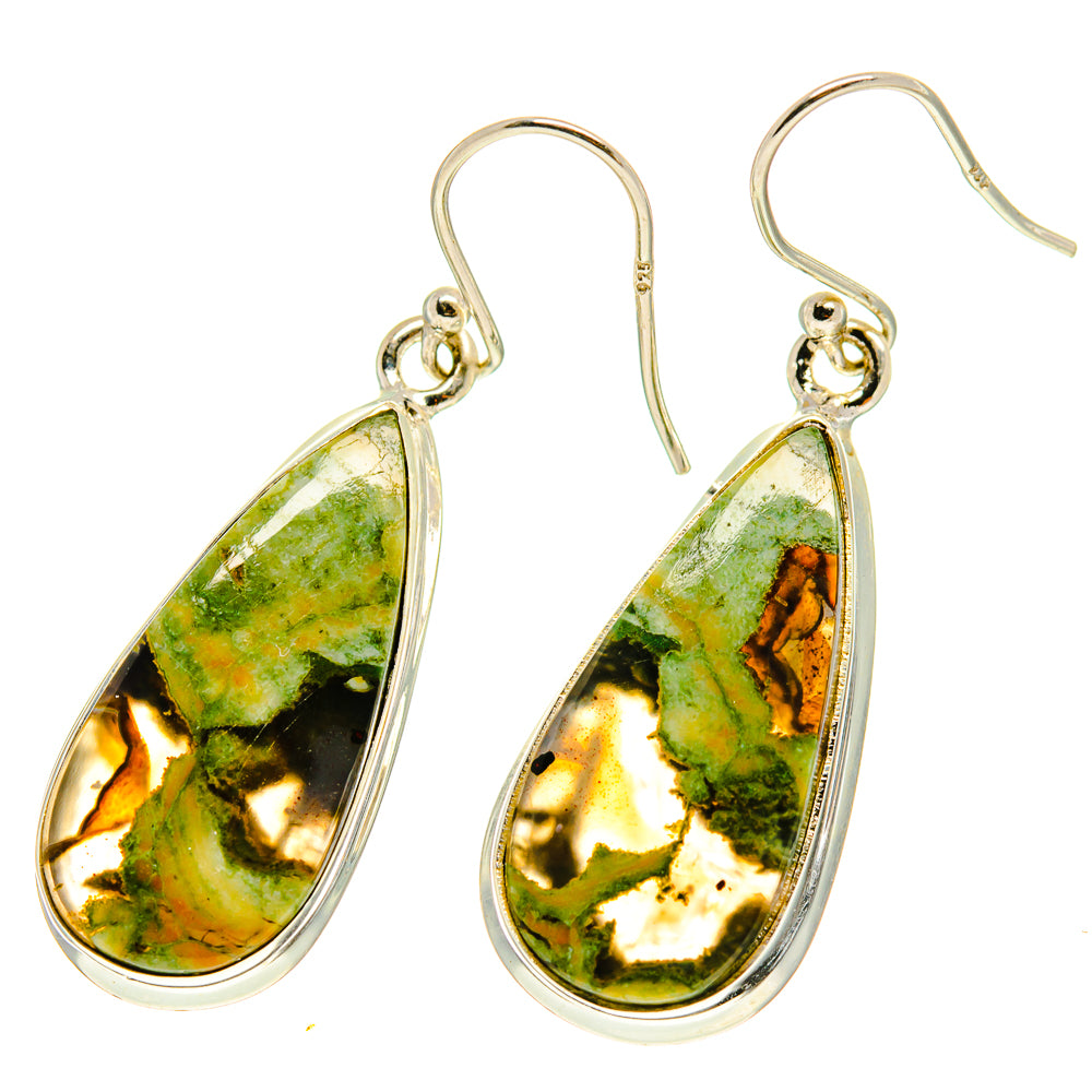 Rainforest Opal Earrings handcrafted by Anasilvercos - EARR416920
