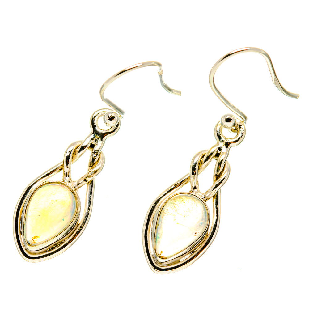 Ethiopian Opal Earrings handcrafted by Anasilvercos - EARR416950