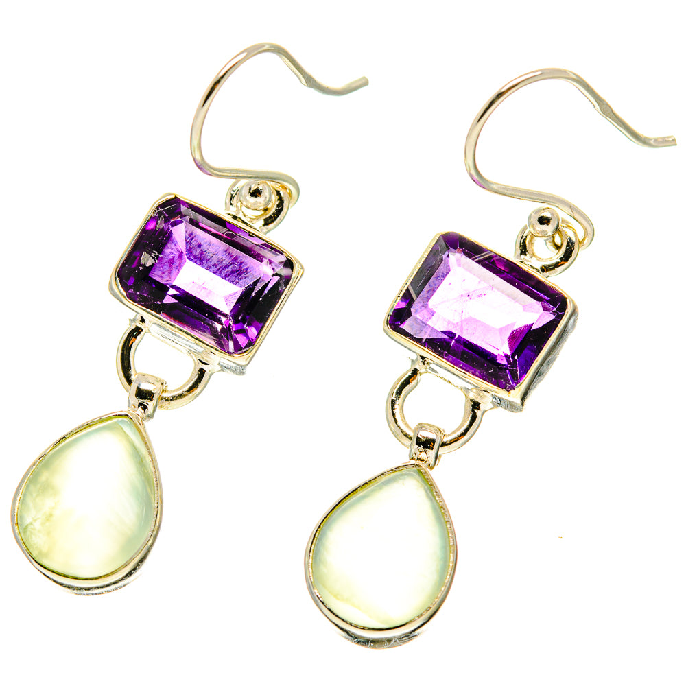 Prehnite Earrings handcrafted by Anasilvercos - EARR416957