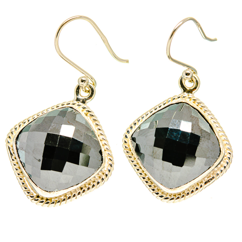 Hematite Earrings handcrafted by Anasilvercos - EARR416959