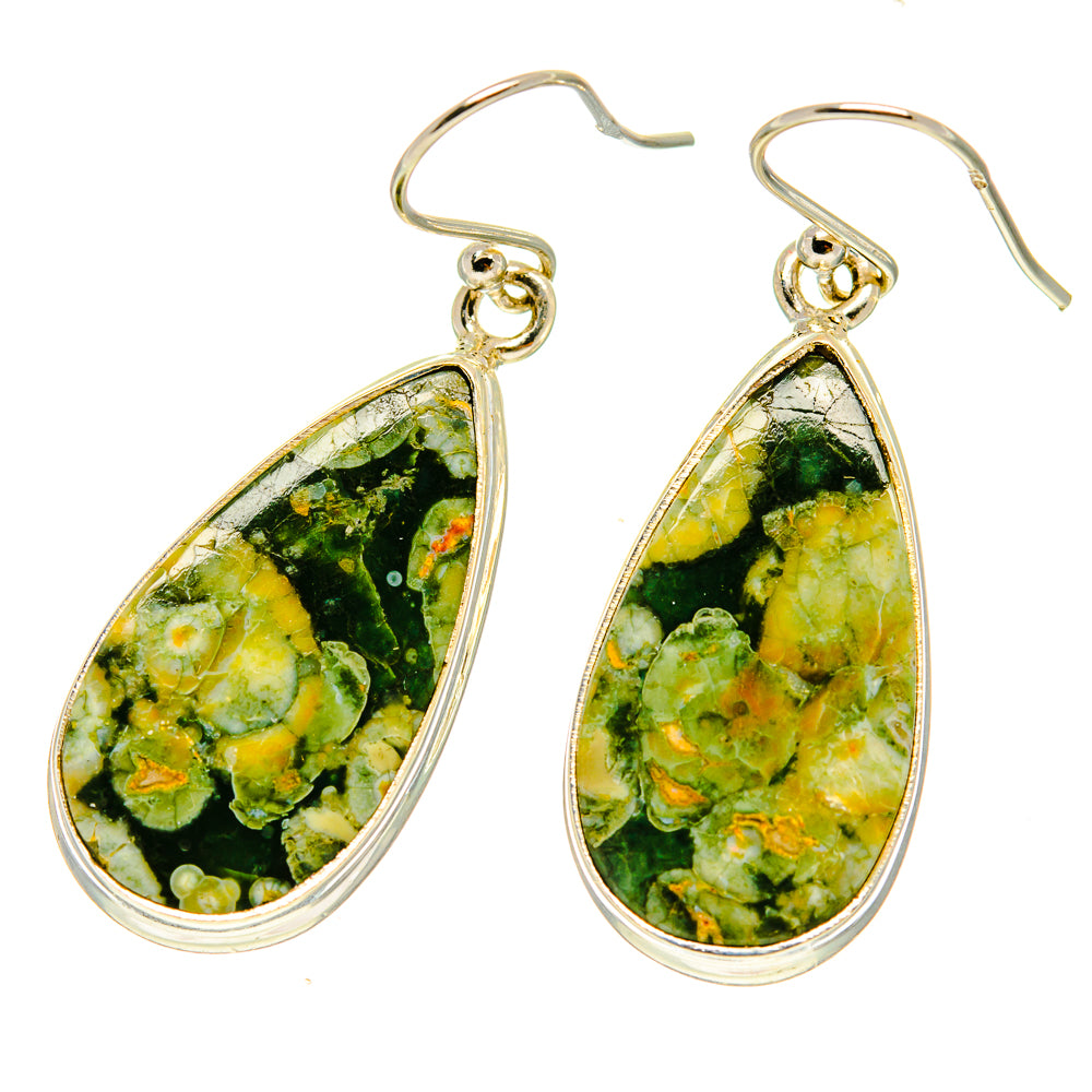 Rainforest Opal Earrings handcrafted by Anasilvercos - EARR416967