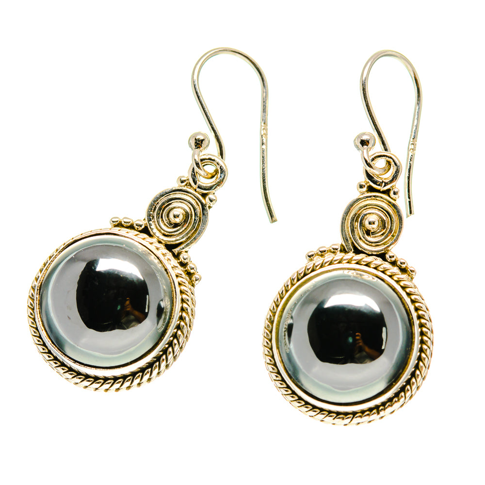 Hematite Earrings handcrafted by Anasilvercos - EARR416979