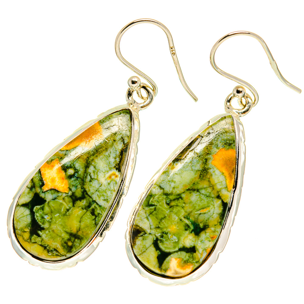 Rainforest Opal Earrings handcrafted by Anasilvercos - EARR417022