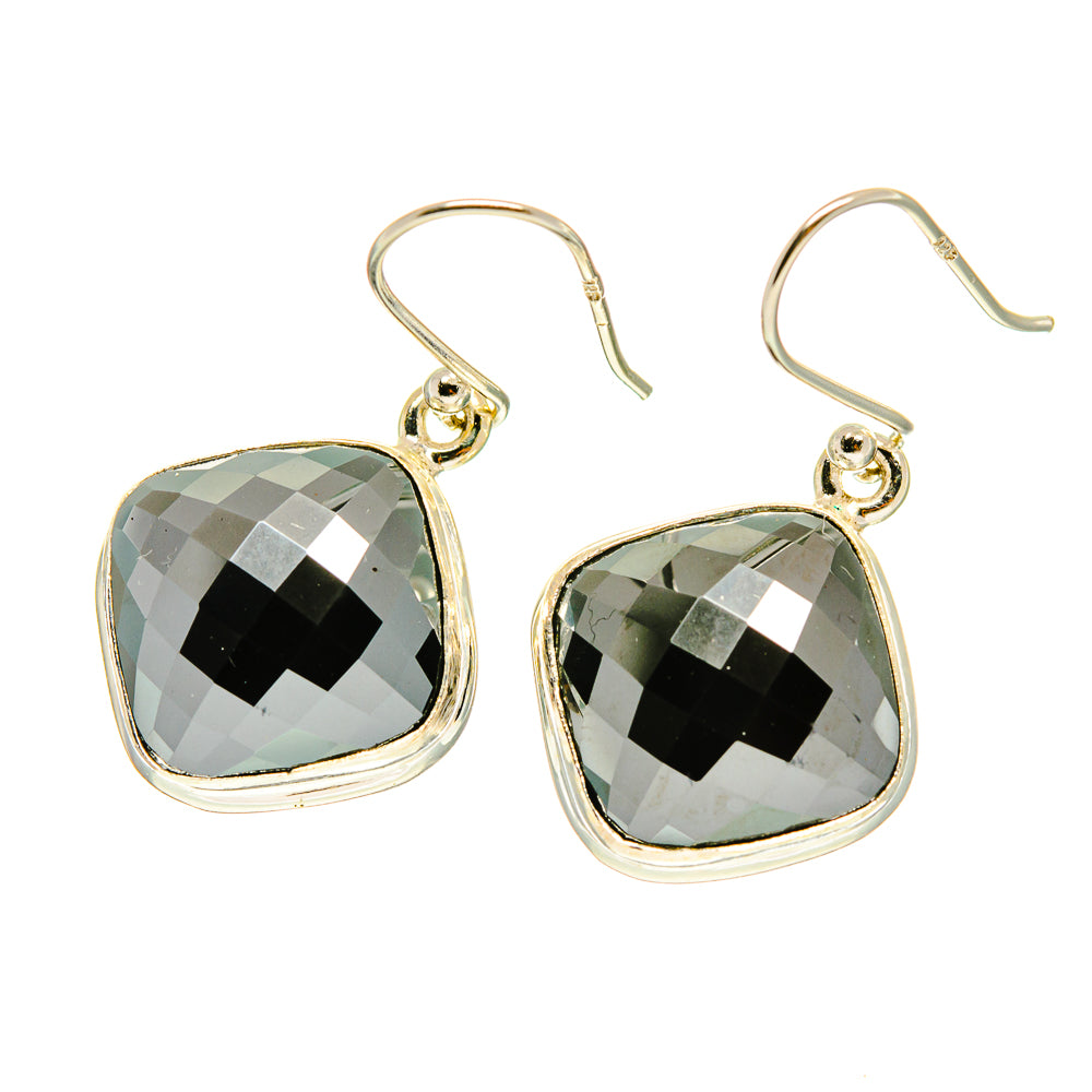 Hematite Earrings handcrafted by Anasilvercos - EARR417036