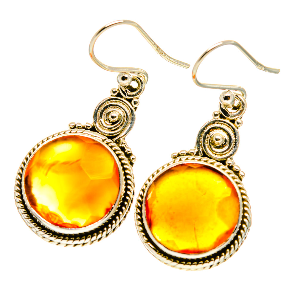 Carnelian Earrings handcrafted by Anasilvercos - EARR417051