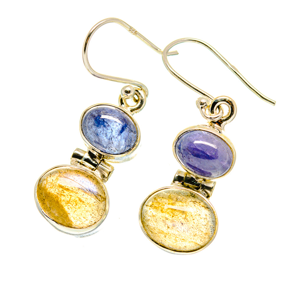 Labradorite Earrings handcrafted by Anasilvercos - EARR417086