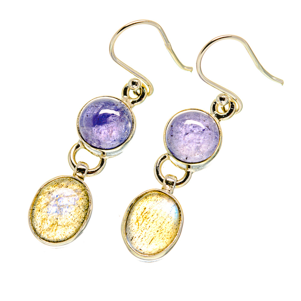 Labradorite Earrings handcrafted by Anasilvercos - EARR417090