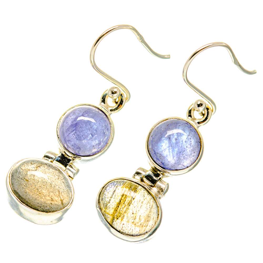 Labradorite Earrings handcrafted by Anasilvercos - EARR417143