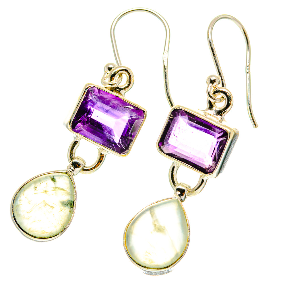 Prehnite Earrings handcrafted by Anasilvercos - EARR417146