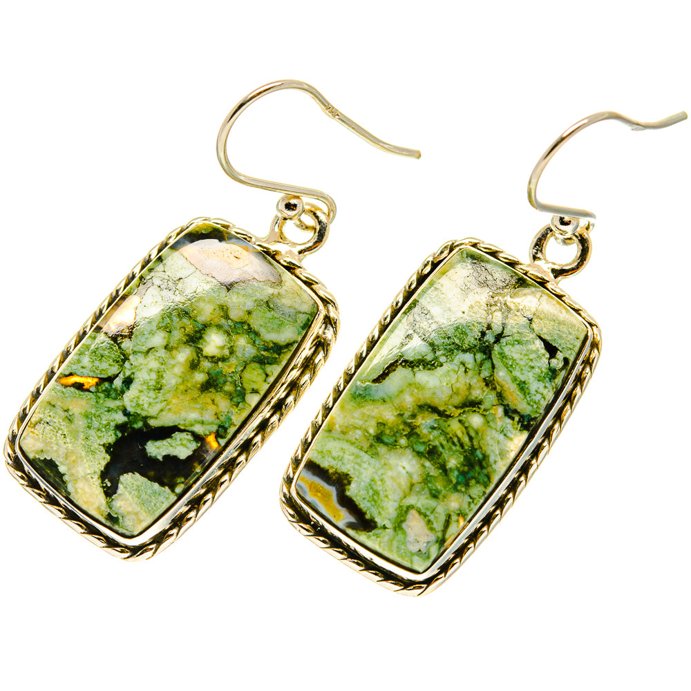 Rainforest Opal Earrings handcrafted by Anasilvercos - EARR417187
