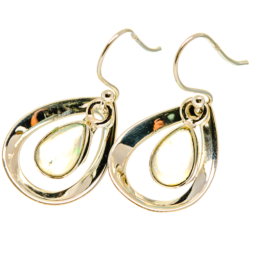 Ethiopian Opal Earrings handcrafted by Anasilvercos - EARR417188