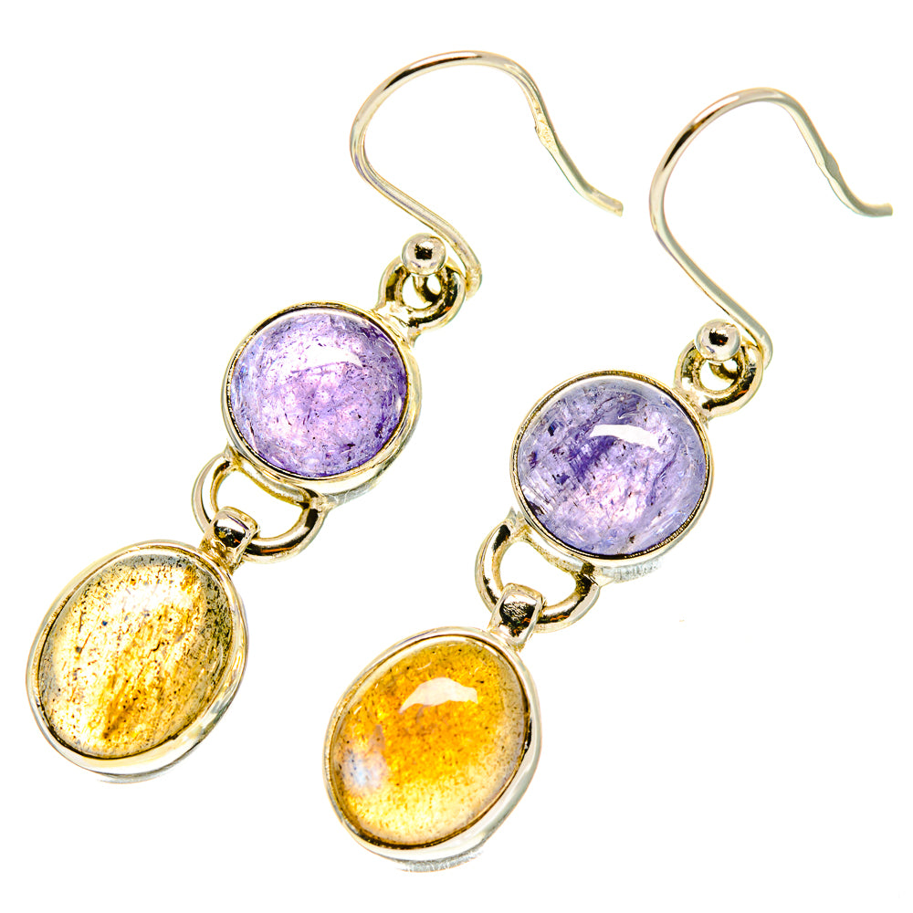 Labradorite Earrings handcrafted by Anasilvercos - EARR417207