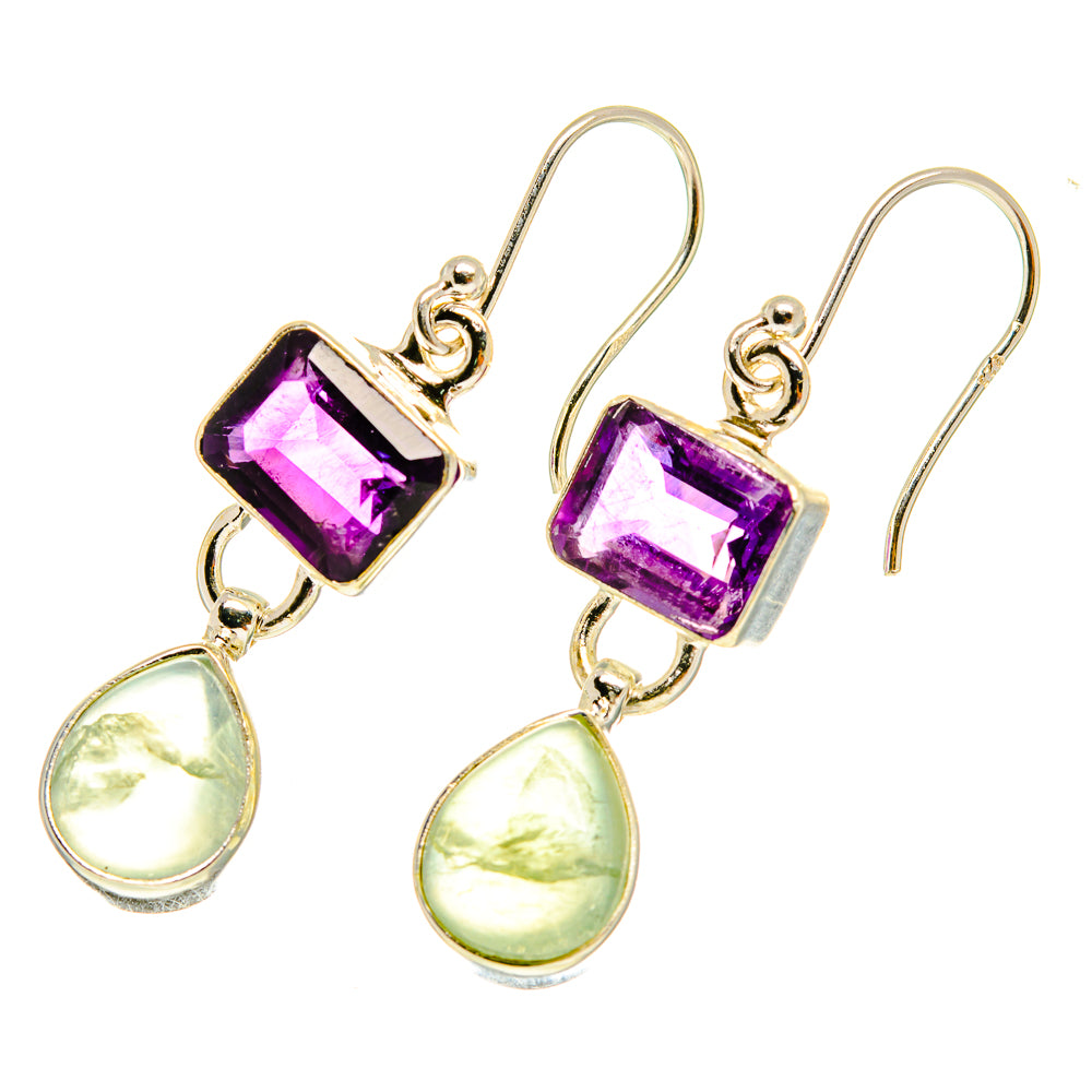 Prehnite Earrings handcrafted by Anasilvercos - EARR417247