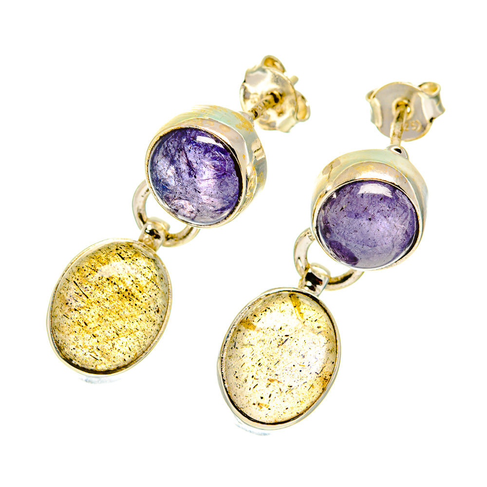 Labradorite Earrings handcrafted by Anasilvercos - EARR417298