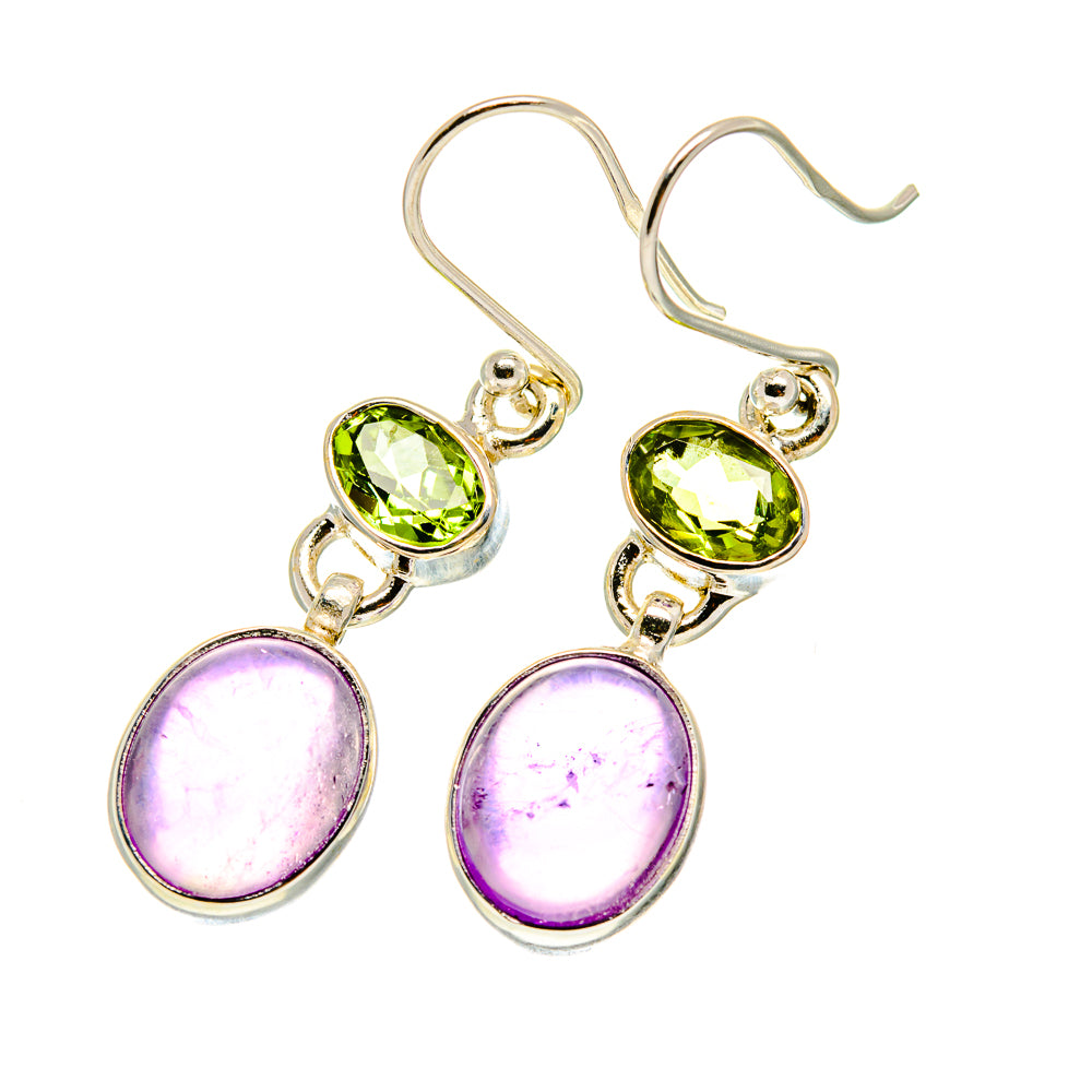 Amethyst Earrings handcrafted by Anasilvercos - EARR417310