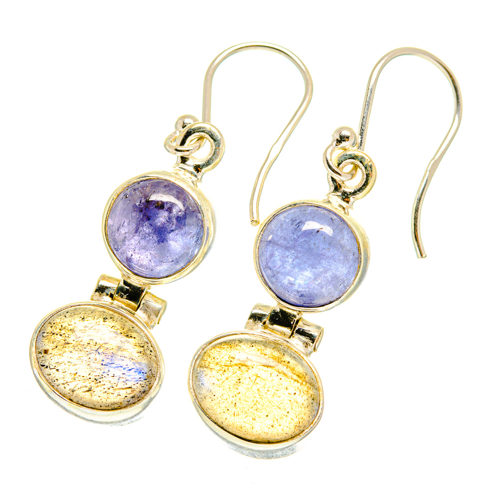 Labradorite Earrings handcrafted by Anasilvercos - EARR417341